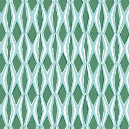 Patterned Paper Smocking Jade and Forest Green