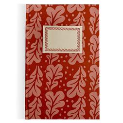 Lined Hardback Notebook in Quercus Pomegranate