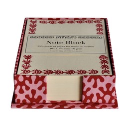 Note Holder in Kelp Raspberry Ripple