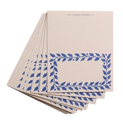 Pack of Twelve Scumble Blue Place Cards