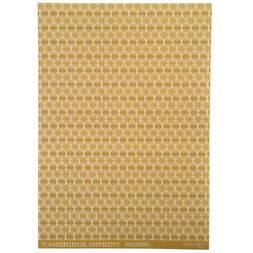 Patterned Paper Selvedge Mustard