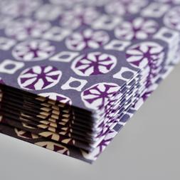 Packet of Ten Patterned Envelopes in Sea Urchin French Lavender