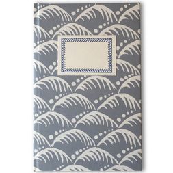 Hardback Notebook Wave Storm Grey