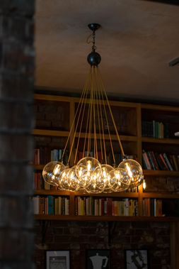 19-way Hereford dish cluster chandelier