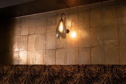 Upton swan neck wall light