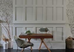 Smoked Fritz Fryer Aston Table Lamp