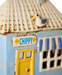 Chippy Shop Tealight Holder £22