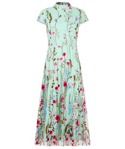 Garden Party Embroidered Dress £70