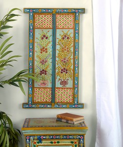 Hand Painted Shutters With Mirror £165