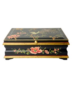 Midnight Flora Jewellery Box £130