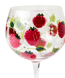 Rich Raspberry Gin Glass £18