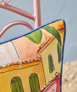 Viva Italia Reversible Garden Cushion £26