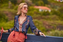 Festival Fun Embroidered Blouse £60