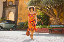 Amelia Floral Print Dress £60