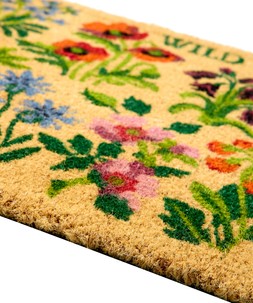 Wonderful Wildflowers Doormat £18