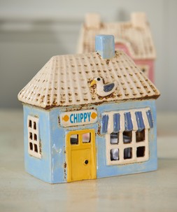Chippy Shop Tealight Holder £22