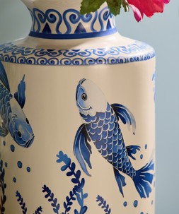 Koi Fish Serenity Vase £55