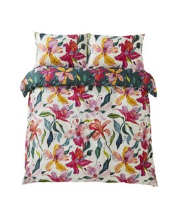 Orchid Oasis Cotton Sateen Reversible Duvet Set £55 - £85