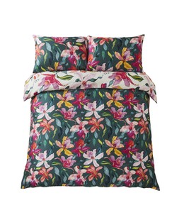 Orchid Oasis Cotton Sateen Reversible Duvet Set £55 - £85