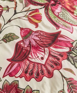 Floral Elephant Cotton Reversible Duvet Set £45