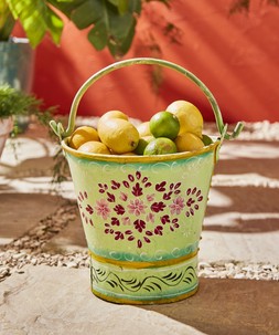 Hand Painted Boho Buckets Set Of 3 £85