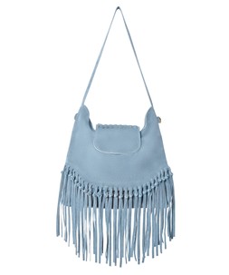 AE051A No Limits Suede Tassel Boho Bag £69