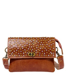 AE058A San Marco Washed Leather Studded Bag £65
