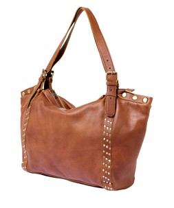 AE063A Soho Washed Leather Studded Bag £99 (1)