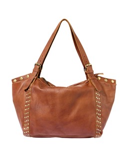 AE063A Soho Washed Leather Studded Bag £99