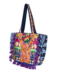 AE064A Ibiza Town Patchwork Tote Bag £60 (1)