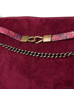 AE087A Lakeside Embellished Bag Berry £45 (3)