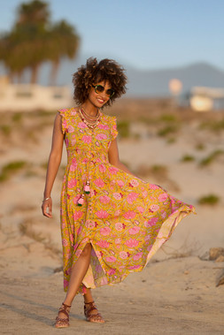 Alyssa Printed Maxi Dress £65