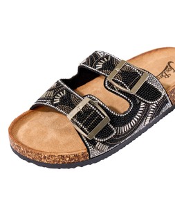 Beach To Bar Beaded Sandals £35