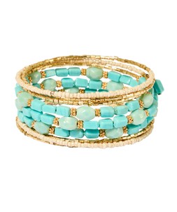 BJ975A Lost Horizon Beaded Bangle £15