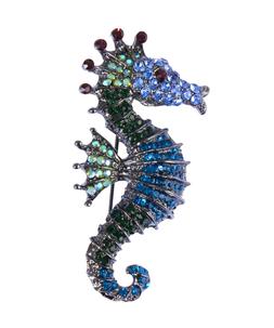 BJ977A Deep Lagoons Seahorse Pin £15