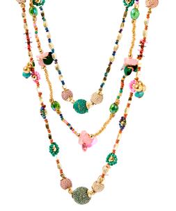 BJ979A Boho Beaded Layer Necklace £25 (1)