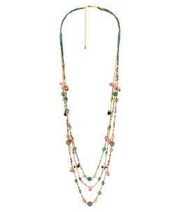BJ979A Boho Beaded Layer Necklace £25