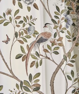 Botanical Birds Rustic Printed Mirror £95