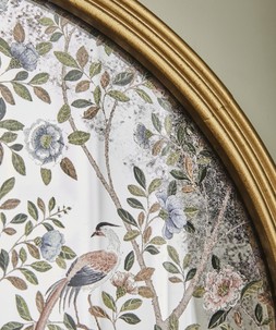 Botanical Birds Rustic Printed Mirror £95