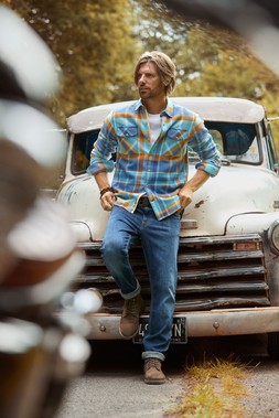 Charming Check Overshirt £45