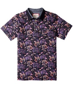 CV036A Wildflower Smart Polo Black £39