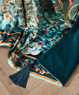 Forest Oasis Velvet Throw £85 ZC374A 5