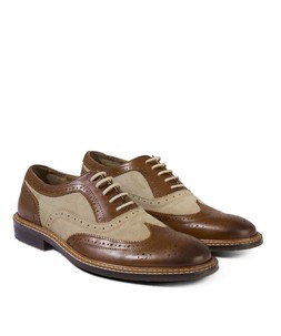 FW353A Double Stitched Leather Brogues £75 (2)