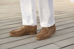 Apron Stitched Suede Shoes £65