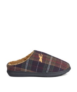 FW372A 1 Mens Tartan Slippers £20