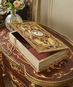 Golden Hour Clock Book Storage Box £22