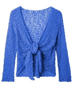 HB489D Fresh And Fancy Popcorn Cardigan £35