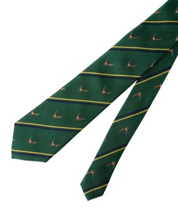 HB565A Club Regent Silk Tie Green Multi £25 (2)