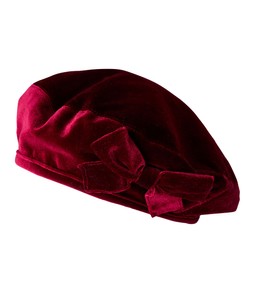 HB608A2 Heavenly Velvet Beret £25