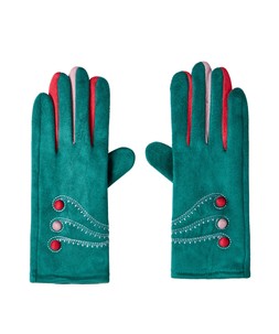 HB612A1 Sweet Vintage Style Button Gloves £20